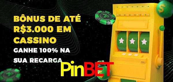 Pinbet melhor bônus de depósito